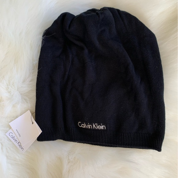 *NWT CALVIN KLEIN Double Sided Reversible Beanie Winter Hat NWT - Picture 6 of 6